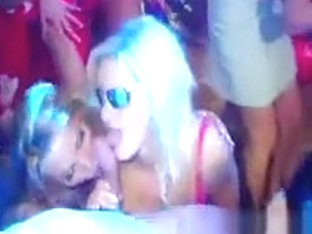Pornstar At Hot Beach Party Sucking Cock And Loving It