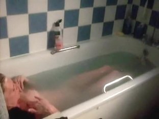 Mature Lady Lying In A Bath Voyeur Porno