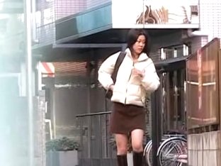 Public Sharking Surprise With Amiable Japanese Broad Being Caught Of Her Guard
