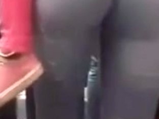 Perfect Big Booty In Blue Jeans Got In A Street Candid Video