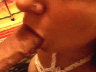 French Girlfriend Sucking Big Cock In This Bdsm Amateur Porn