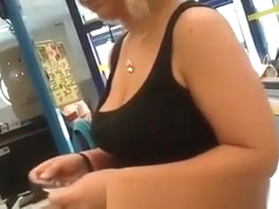 Big Tits Blonde Cleavage