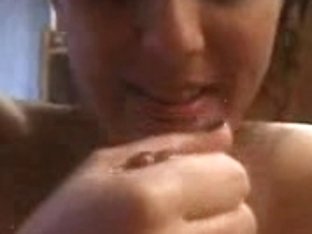 Amateur Girlfriend Stroking My Dick For A Hot Cumshot