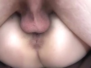Fucking This Hoe's Shaved Pussy In Missionary Position