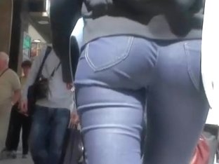 She Has Some Really Tight Jeans And Voyeur Knows That