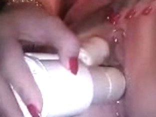 This Babe Filmed Herself Inserting Toys In Her Pierced Pussy