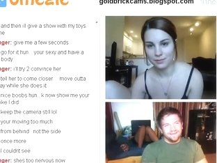 Omegle Hottie Shows Her Pussy