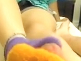 Hottie Is Doing A Blowjob And A Footjob