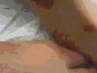 Eating Cum From Wifes Foot