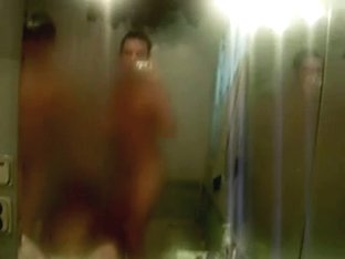Hot Teen Threesome In The Shower