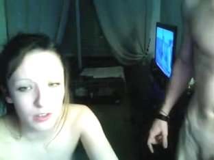 Couples Oral Action In Front Of Web Cam