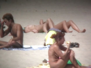 Huge Tits On A Skinny Girl In This Beach Cam Compilation
