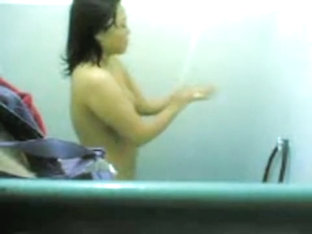Asian Mature Real Shower Washing Scenes Voyeured