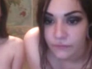 Lesbian Hotties Playing Anal Games On Webcam