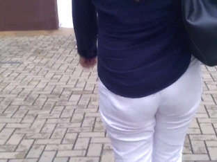 Sdruws2 - See Through White Pants And White Panties