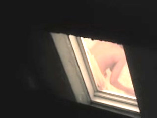 Topless Babe Window Voyeur Softcore In Wash Room