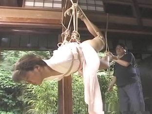 Japanese Torture With Hottie Outdoors Action