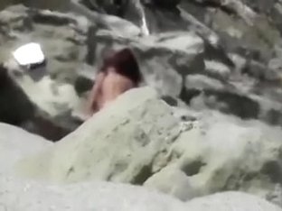 Spied On And Filmed A Concupiscent Random Couple Fucking On The Beach