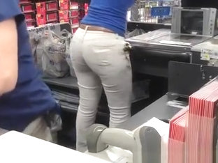 Ebony Ass In Tight Pants