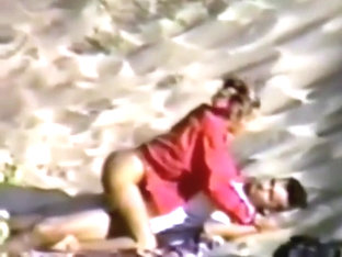 Voyeur Watched A Hot Fuck On The Sand