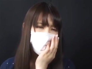 Japanese Girls Wear Medical Masks And Kiss Camera For You Part 2