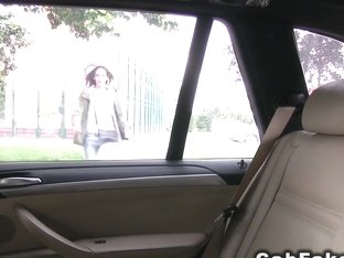 Slim Teen Sucks Big Cock In Fake Taxi