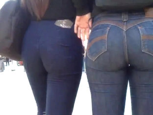 Beautiful Ass In Tight Jeans Hot Young Mom