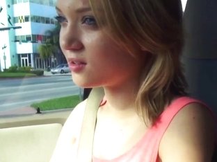 Short Teeny Facialized In A Car Talks A Walk