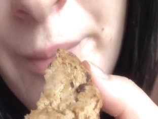 Private Porn Video With A Girl Eating Cookies With Cum