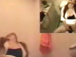 Amateur Convulsing On Toilet On Masturbation Spy Cam