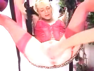 Crazy Homemade Stockings, Blonde Sex Scene