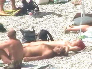 Nudist Beach Pervert Clicks Away At Barenaked Ladies