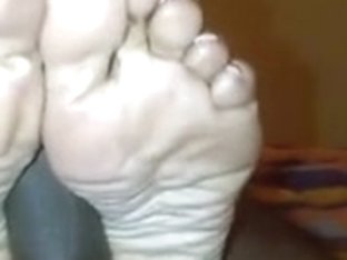 Very Aged Indian Feet