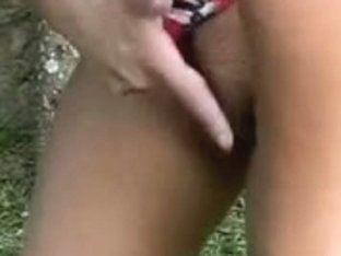 2 Latin Chick Sweethearts Have A Fun Outdoor Foreplay