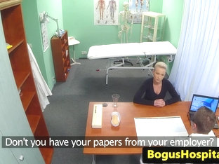 Busty Spycam Amateur Fucked By Her Doctor