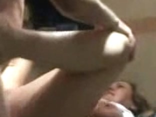 Hot Babe Lifted Her Legs And Amateur Boyfriend Fucked Her Twat