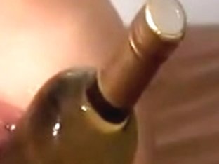 Very Sexy Love Tunnel Wine Bottle Insertion!