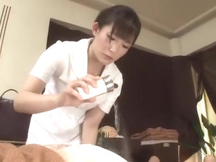 Incredible Japanese Slut Akie Harada In Exotic Handjob, Massage Jav Video