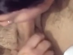 Curly Stud Receives A Valuable Slow Oral-stimulation From His Girlfriend