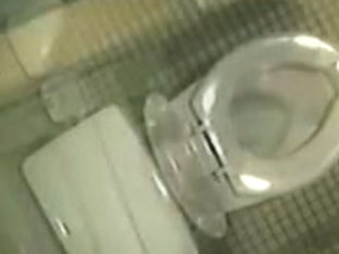 Asian Girls Go Pissing Under A Bathroom Spy Camera