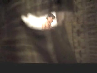 Hidden Cam Outside Windows Caught Girl Shower