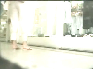 Girls In Flip Flops Underskirt Videos Made By Street Voyeurs
