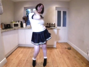 Sailor School Uniform Striptease