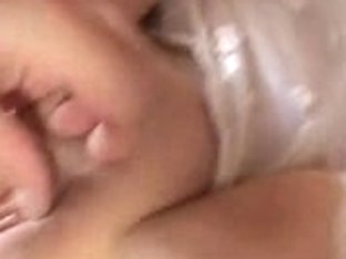 Bondage Amateur Porn With Huge Dildos Inserted In Both Holes