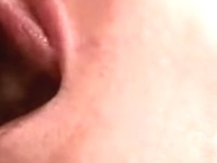 Extraordinary Closeup Of Cum In Mouth Wife
