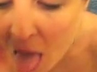 Mature Woman Receive A Fountain Of Jizz On Face