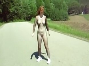 Redhead Naked Show