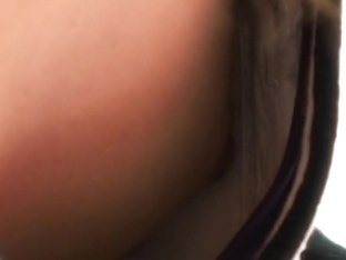 Adorable Japanese Brunette Gal Downblouse Voyeur Nip Slip
