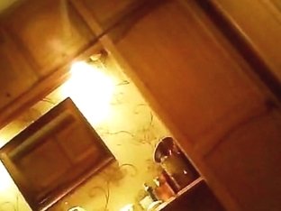 Hidden Camera Caught A Blonde Milf In The Bathroom