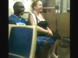 Bbw Slut Suck Black Cock On The Train